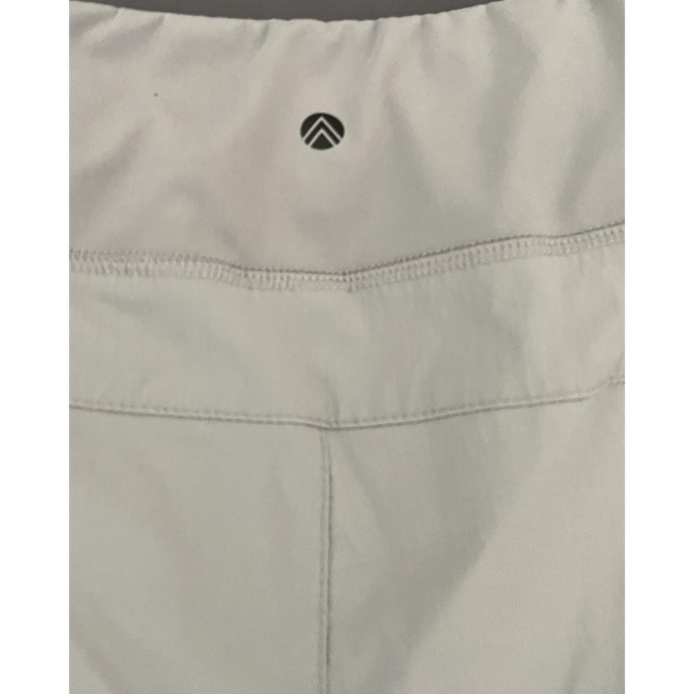 Athletic Shorts Zipper Pockets Gray Outdoor Lightweight Womens Size Large - Picture 7 of 10